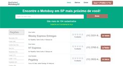 Desktop Screenshot of motoboysp.net